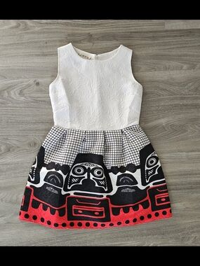 SOLD Native American Design Dress